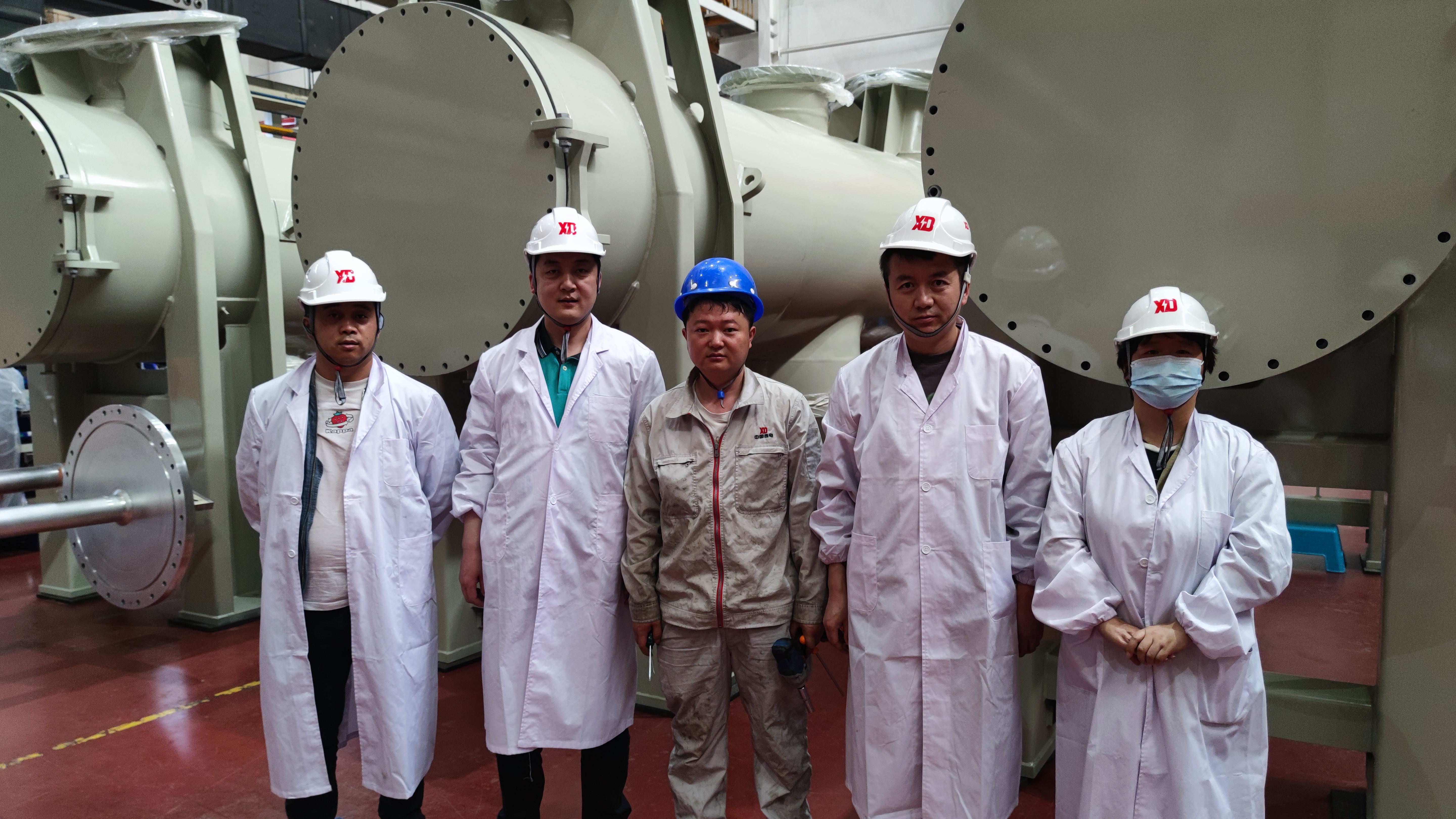 新疆重点工程乌苏750千伏变电站工程电伴热带装置系统安装调试完工并通过验收